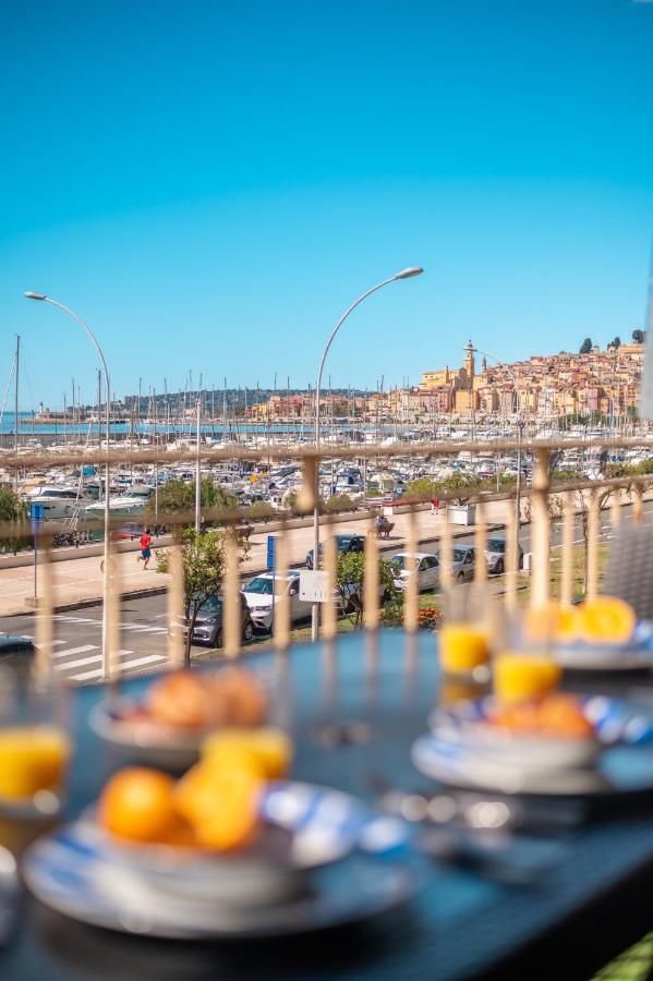 La Grande Palmeraie - Spacieux Studio Avec Vue Mer, Terrasse, Port De Garavan Ментона Экстерьер фото